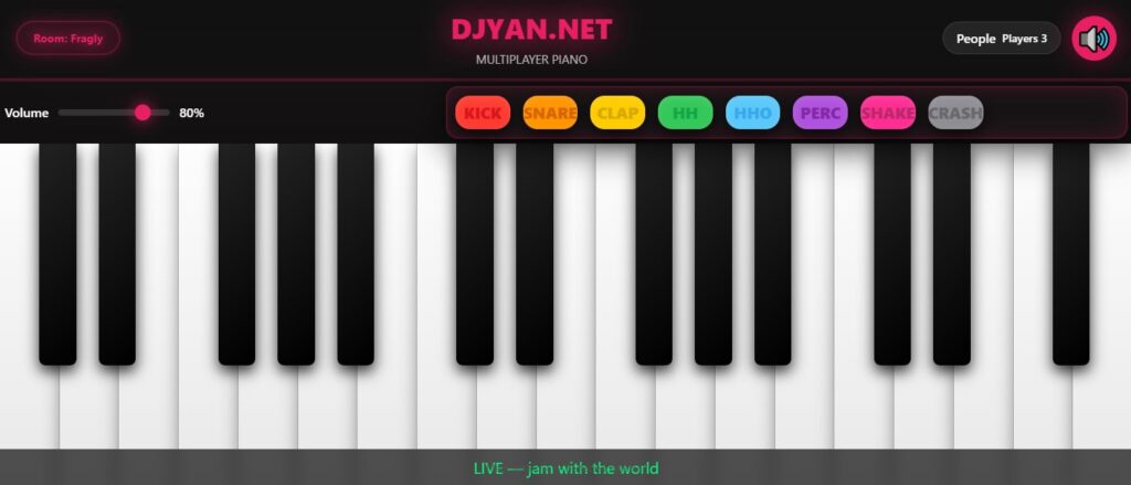 OBS Multiplayer Piano with MIDI support